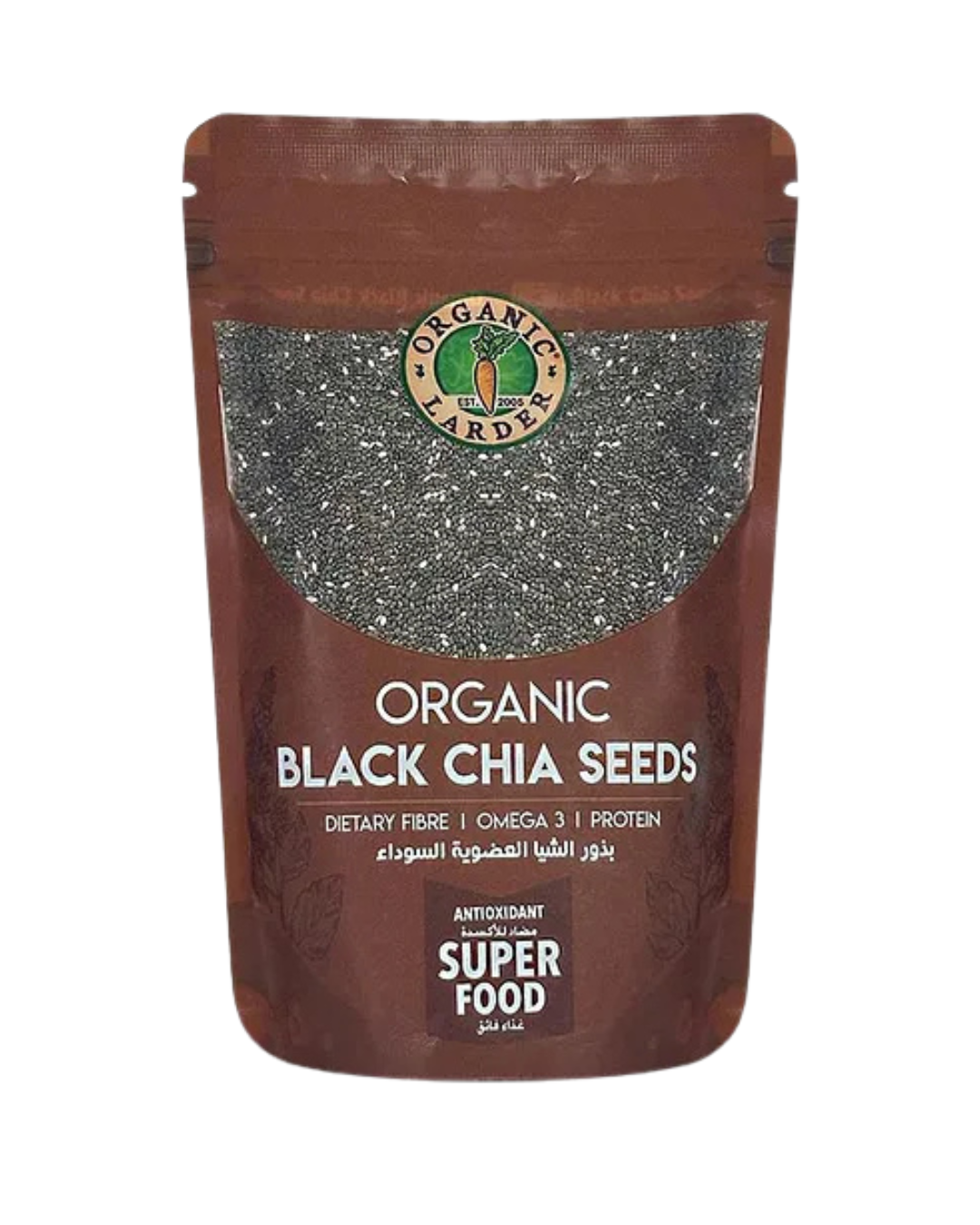 Organic Black Chia Seeds 300 g