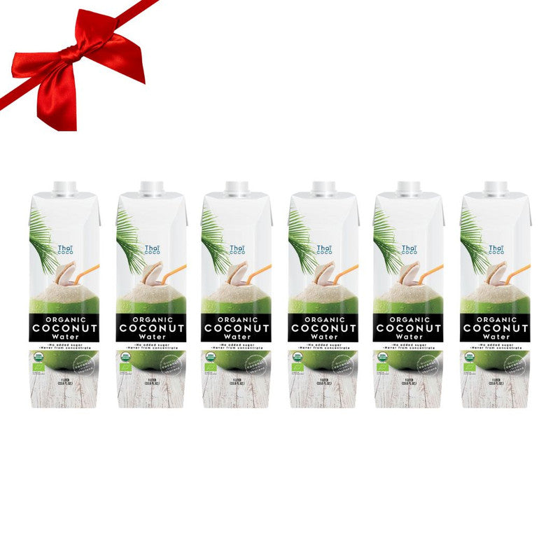 Organic Coconut Water 1 Liter ( Pack Of 6)