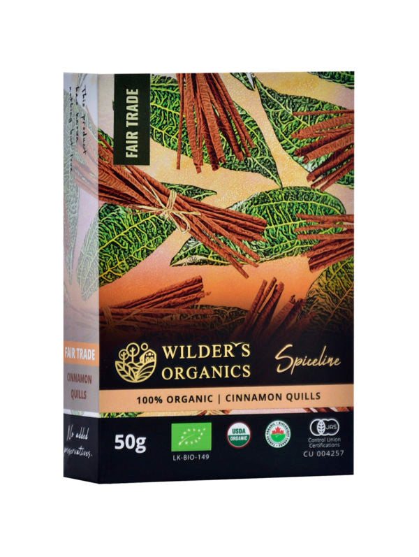 Organic Cinnamon Quills 50 g