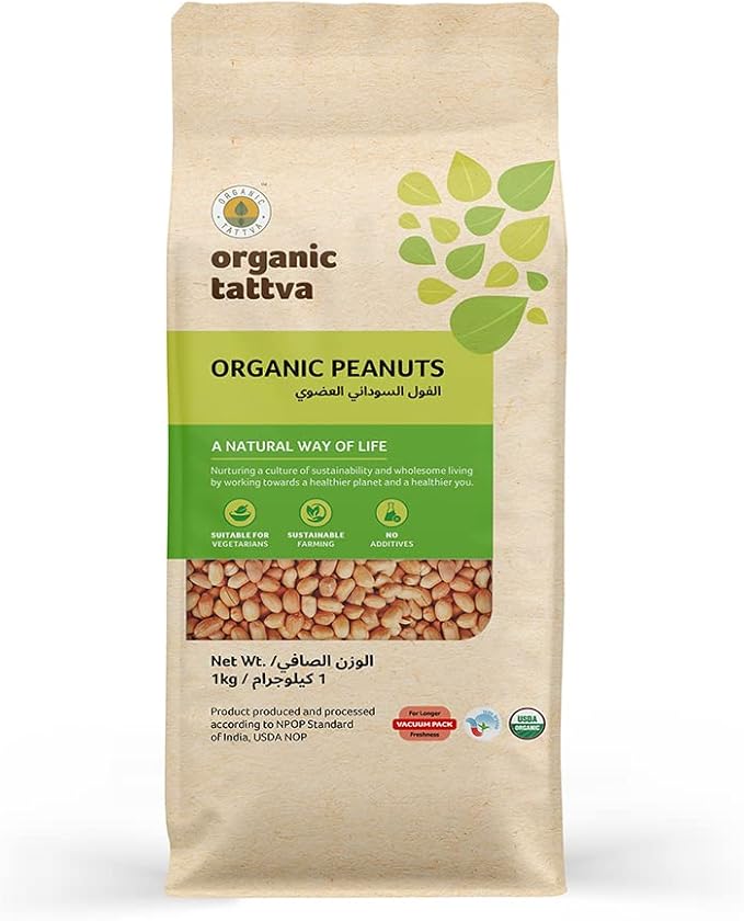 Organic Peanuts 1 kg