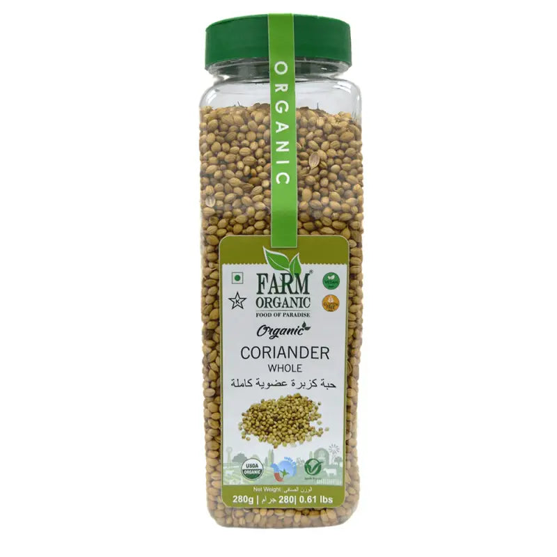 Organic Coriander Whole Gluten Free 280 g