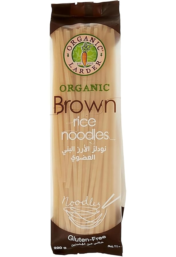 Organic Brown Rice Noodles Gluten Free 220 g
