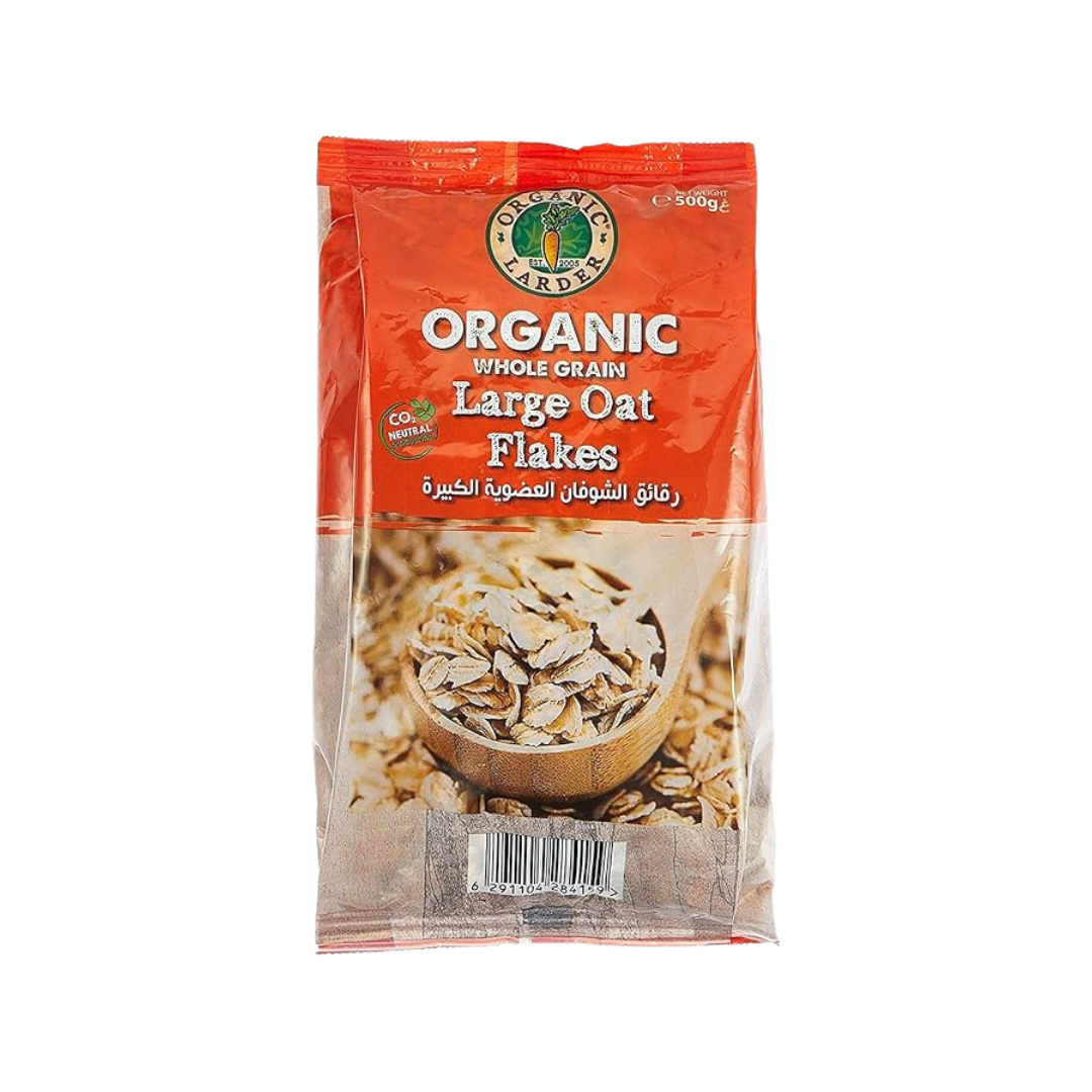 Organic Whole Grain Large Oat Flakes 500 g