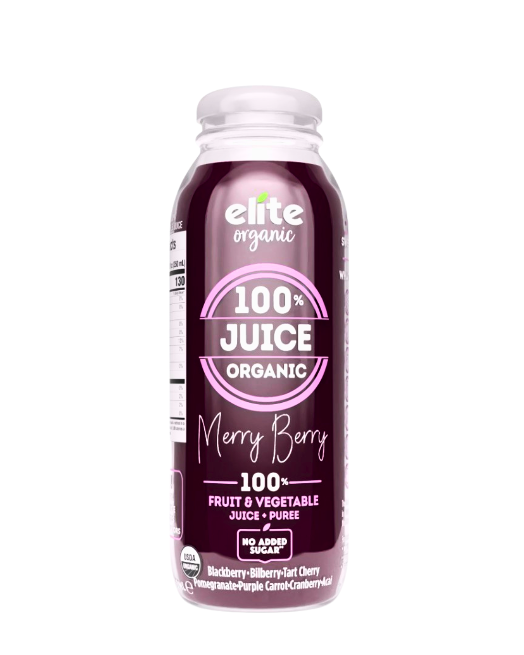 Organic Cold Pressed Merry Berry Juice Vegan 250 ml
