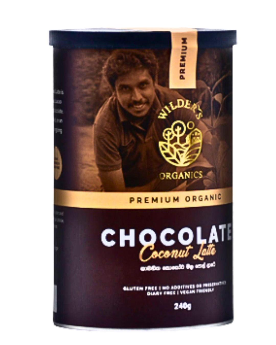 Premium Organic Chocolate Latte Gluten Free 240 g