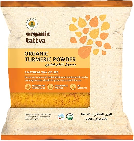 Organic Tumeric Powder 200 g