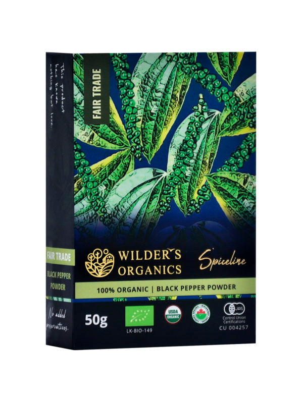 Organic Black Pepper Powder 50 g