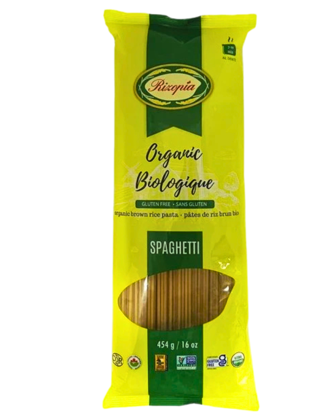 Organic Biologique Spaghetti Gluten Free 454 g
