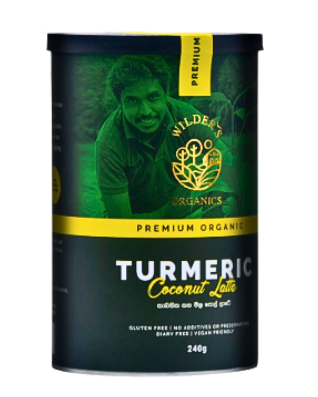 Premium Organic Turmeric Coconut Latte Gluten Free 240 g