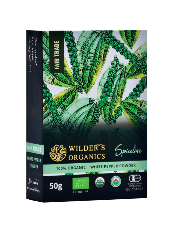Organic White Pepper Powder 50 g