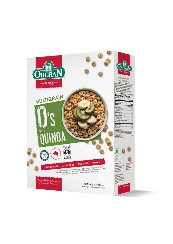 Multigrain O's with Quinoa Gluten Free 300 g