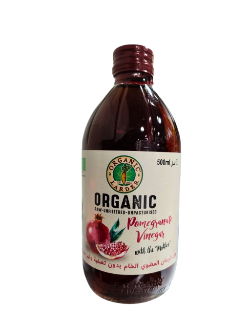 Organic Pomogranate Vinegar with the Mother 500 ml