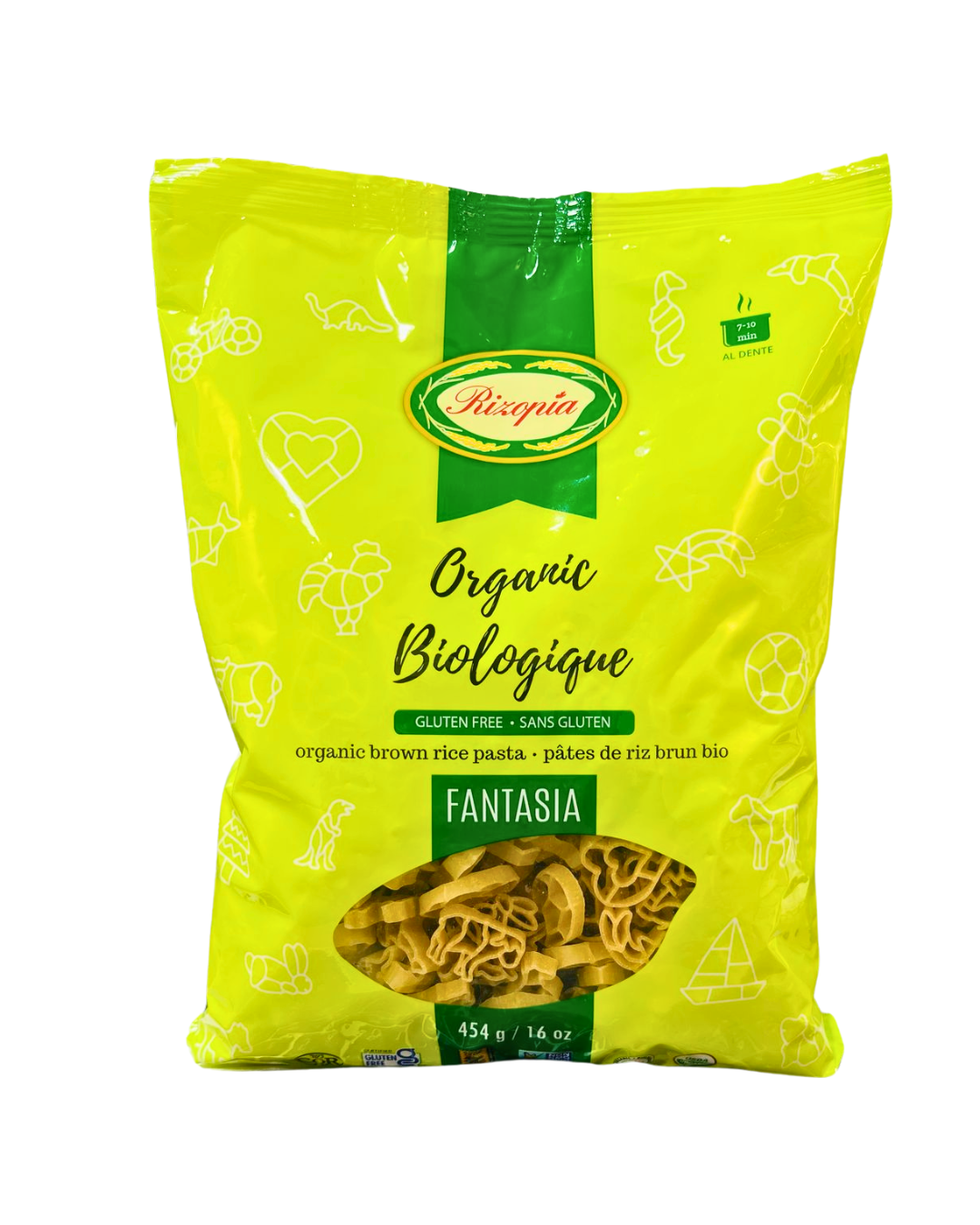 Organic Biologique Fantasia Pasta Gluten Free 454 g