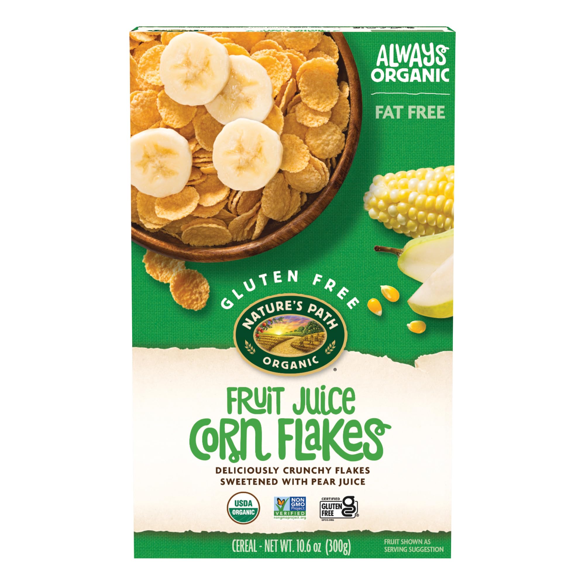 Fruit Juice Corn Flakes Gluten Free 300 g