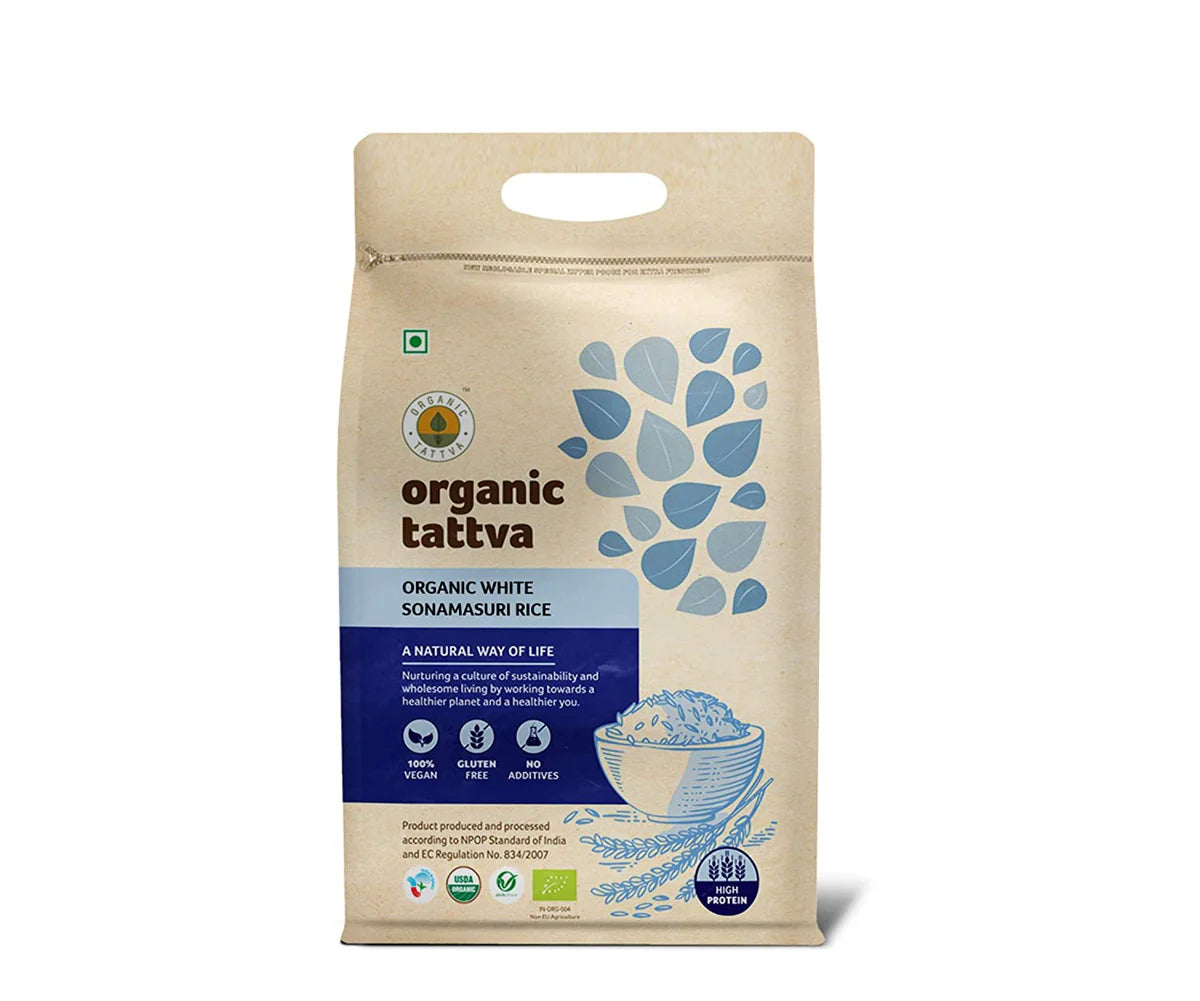 Organic Sonamasuri Rice White 5 kg