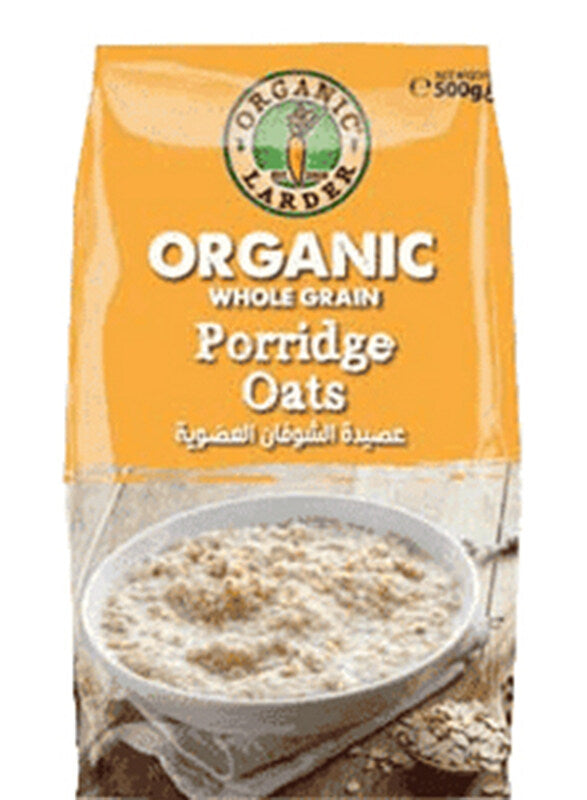 Organic Whole Grain Porridge Oats 500 g