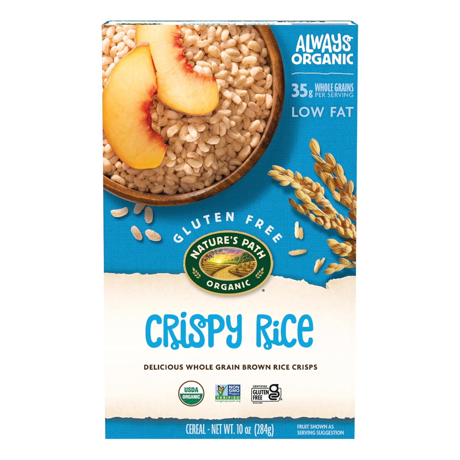 Crispy Rice Whole Grain Gluten Free 284 g