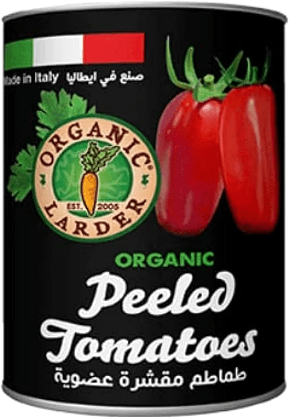 Organic Peeled Tamatoes 400 g
