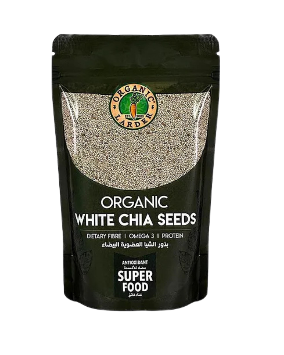 Organic White Chia Seeds 300 g