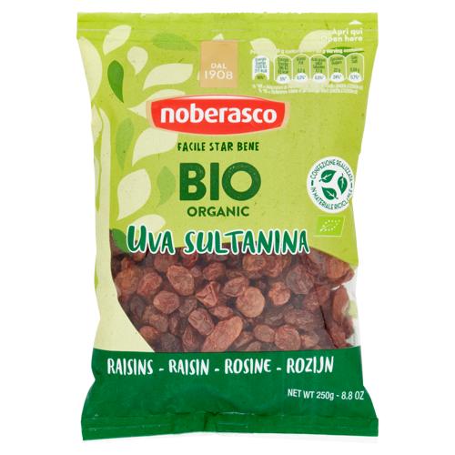 Organic Uva Sultanina Raisins 250 g