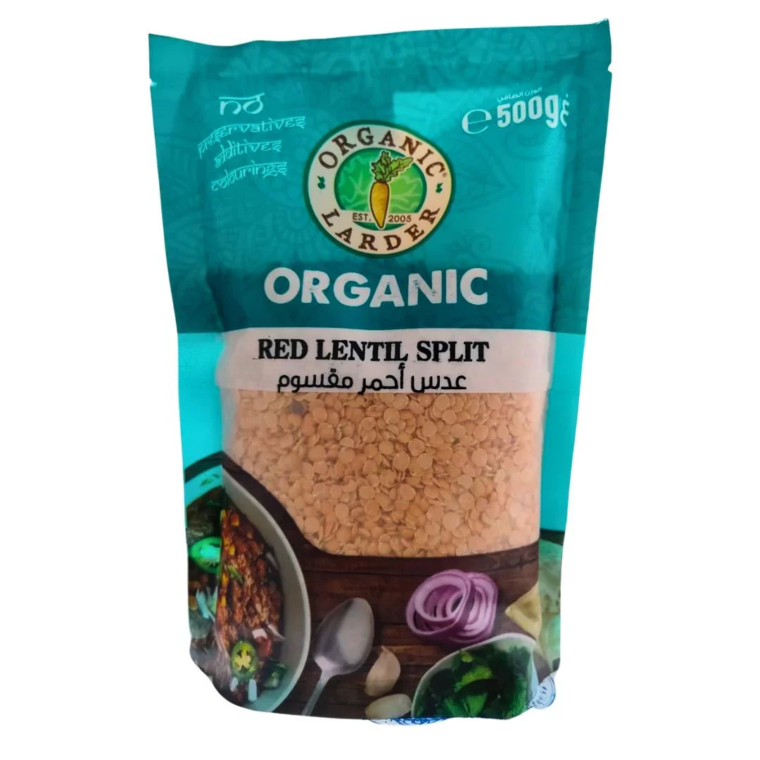 Organic Red Lentil Split ( Masoor Malka Split ) 500 g