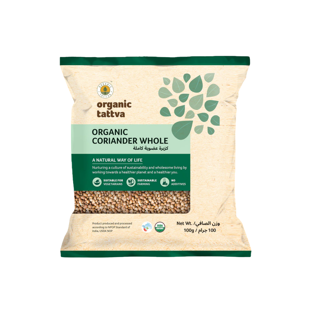 Organic Coriender Whole 100g