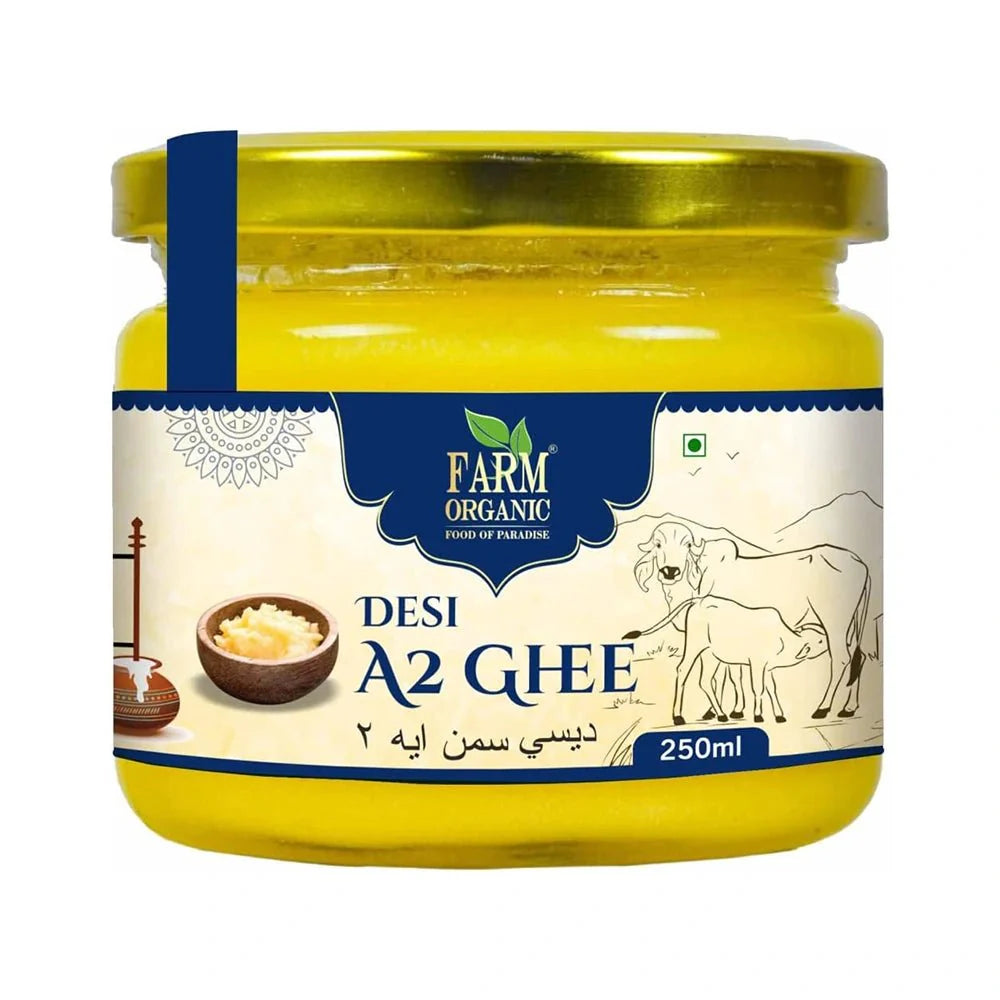 Organic Desi A2 Ghee 250 ml